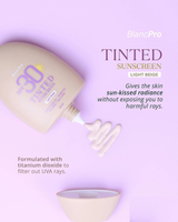 BlancPro Tinted Sunscreen 50ml (light beige)